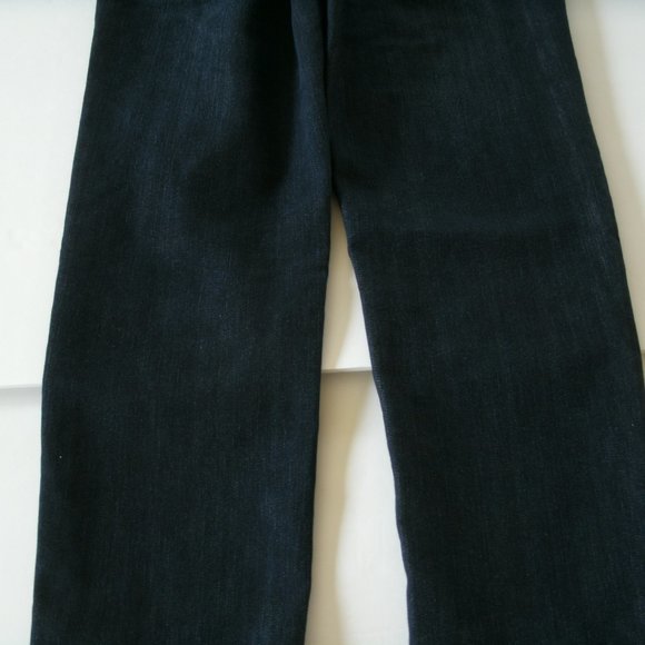 BLANK NYC Jeans Skinny Exposed Ankle Zipper Dark Wash Size 27 Cotton Spandex - Picture 12 of 14